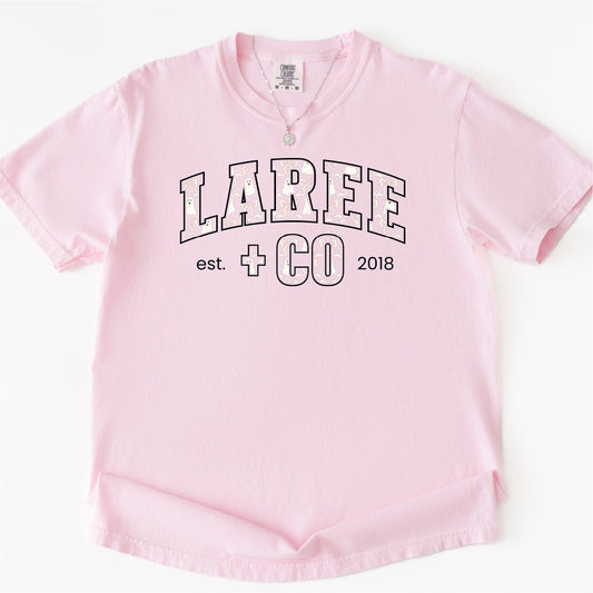 Scarlett Ghosts LC Pattern Tee Unisex Cotton T-Shirt Laree + Co