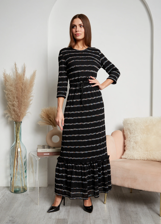 Cotton Adjustable Waist Knit Dress Shai - Japparel