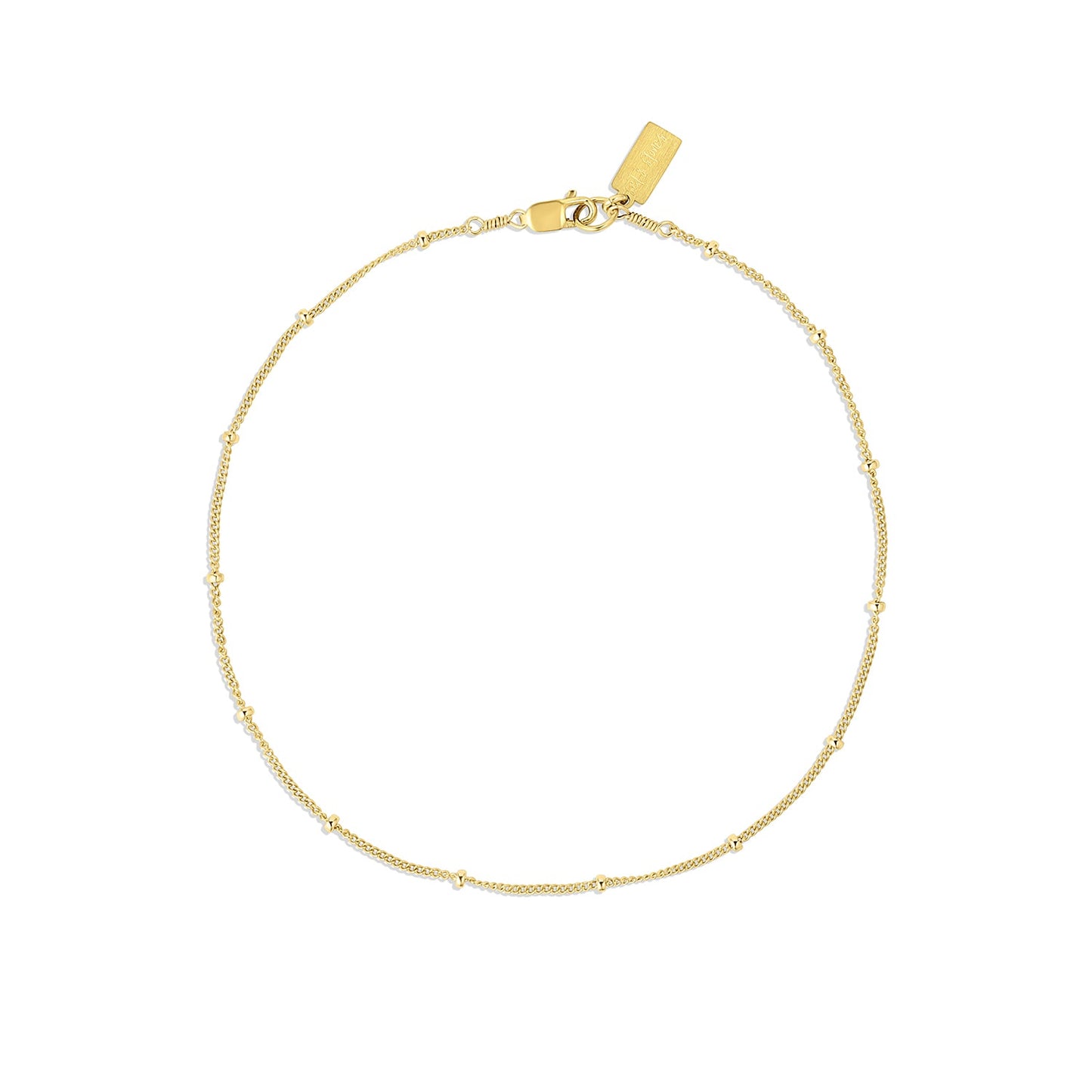 Satellite Chain 14k Gold Filled Anklet Aria