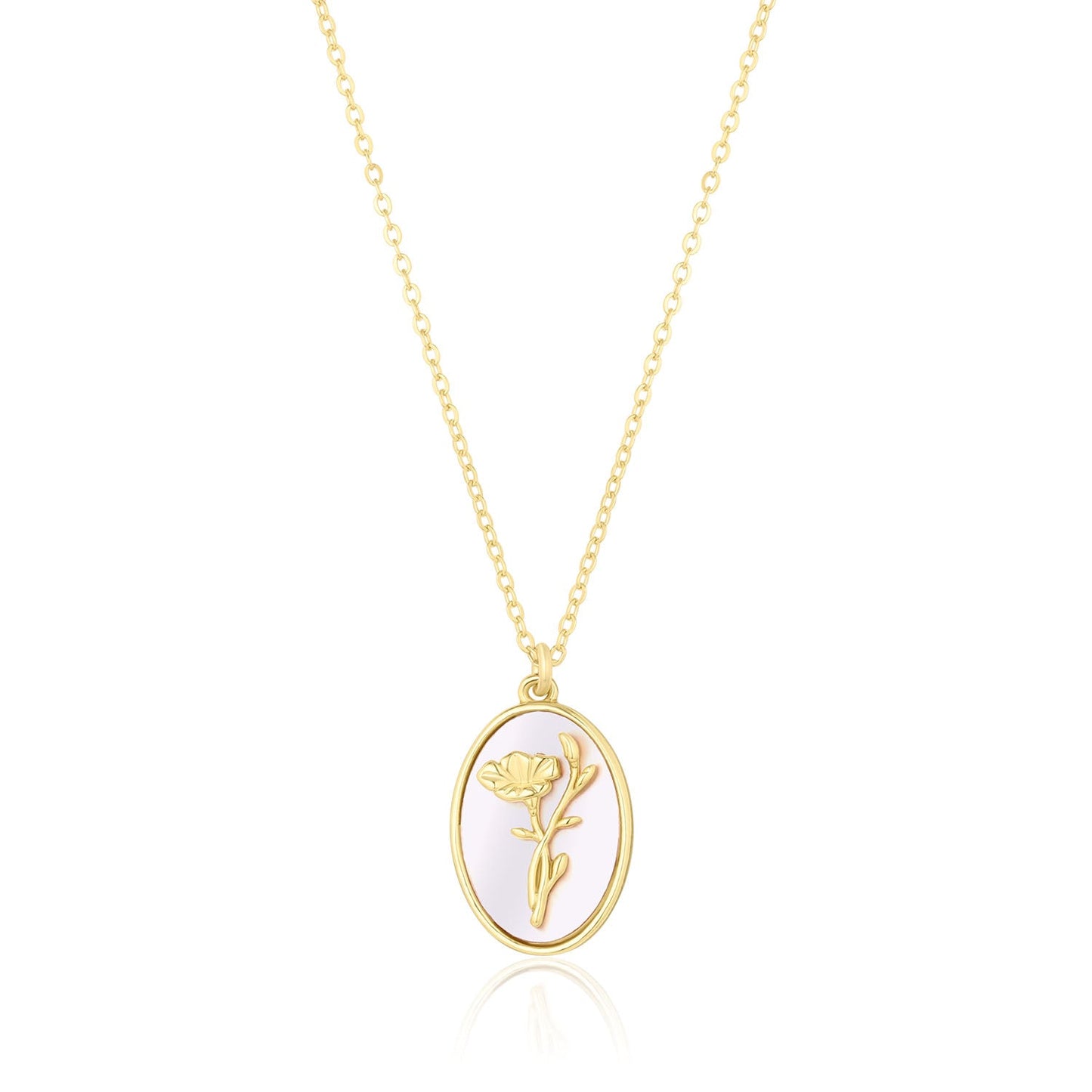 Katrina Birth Flower 14k Gold Filled Necklace