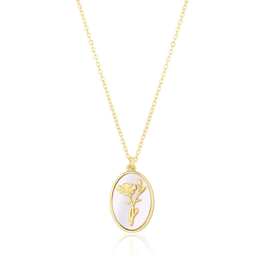 Katrina Birth Flower 14k Gold Filled Necklace