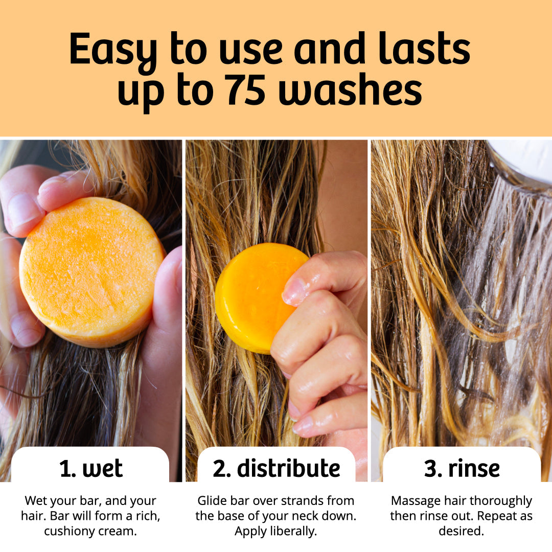 Chia Glow Smoothing Conditioner Bar with Chia Seed Oil