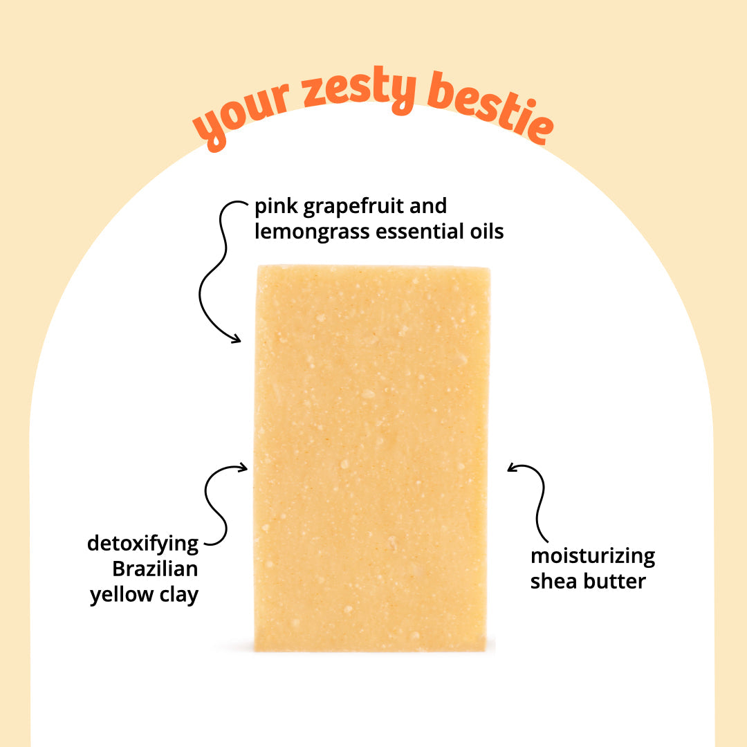 Main Squeeze Moisturizing Hand & Body Bar Soap