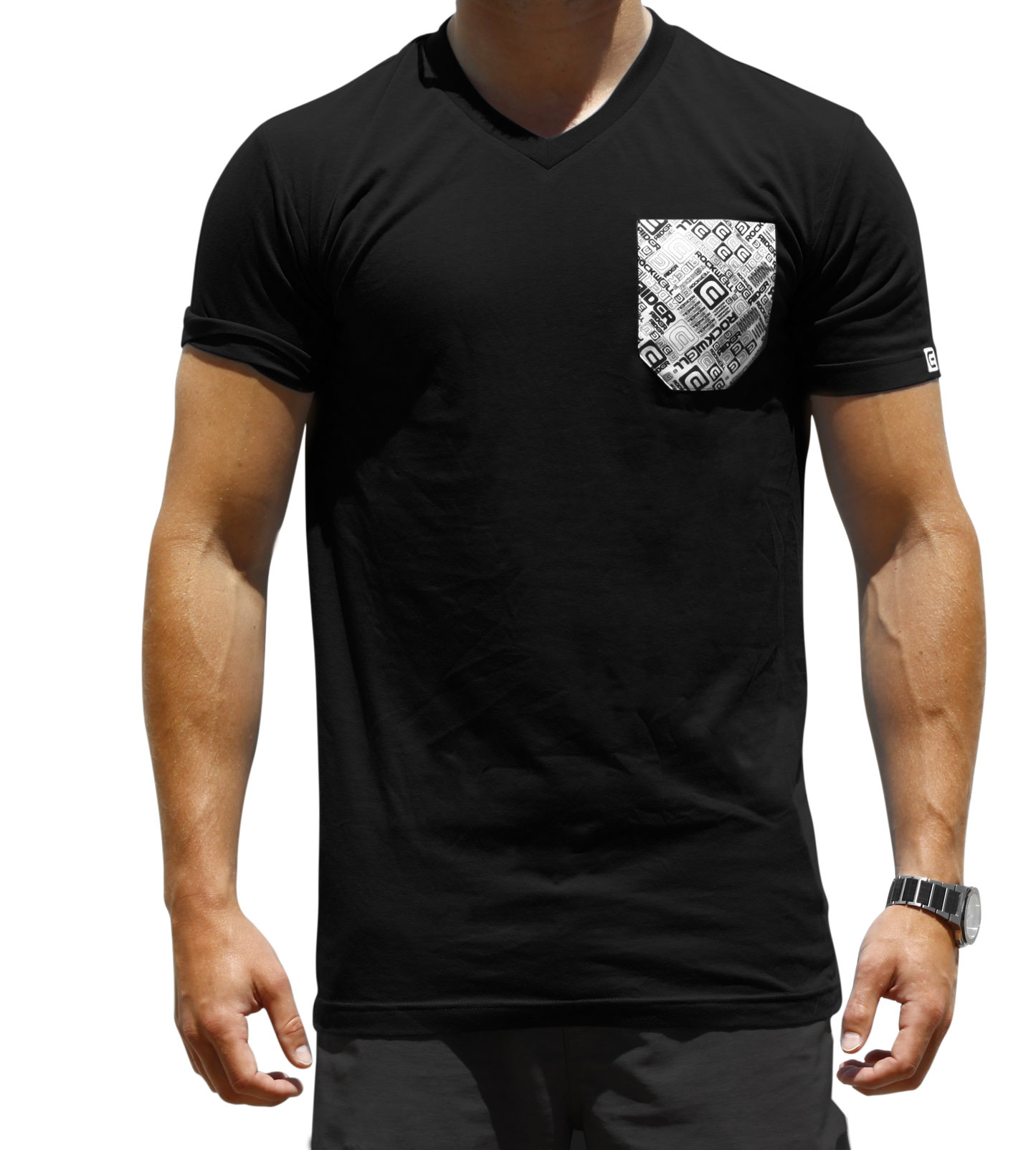 Boss V-Neck Athletic Fit T-Shirt Rockwell