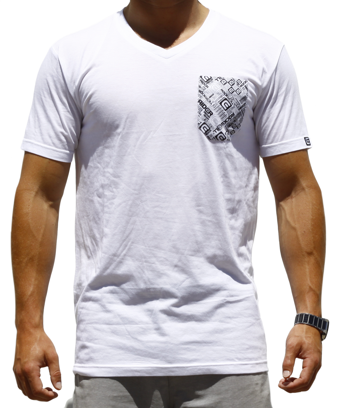 Boss V-Neck Athletic Fit T-Shirt Rockwell