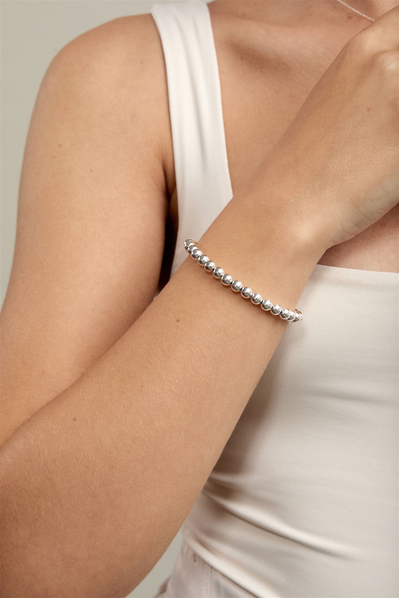 14k Gold Filled Beaded Cameron Bracelet