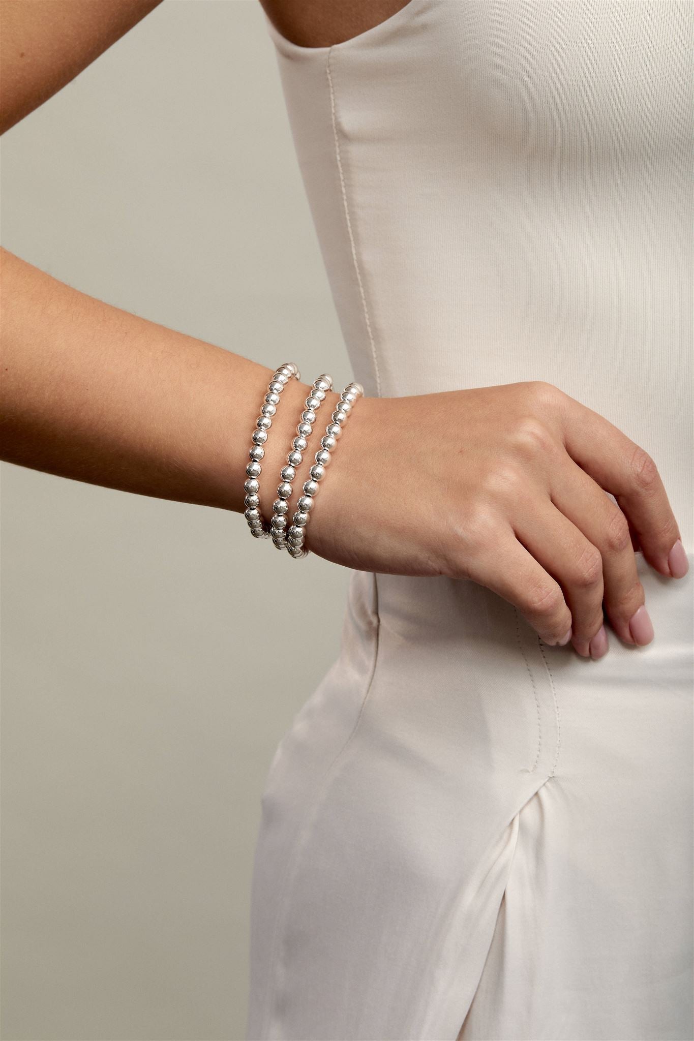 14k Gold Filled Beaded Cameron Bracelet