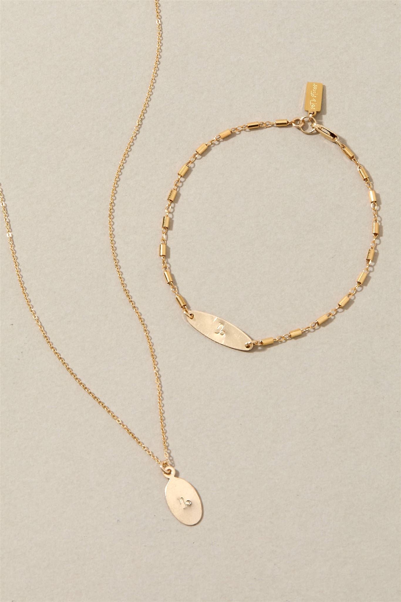 Zodiac Sign 14k Gold Filled Bracelet
