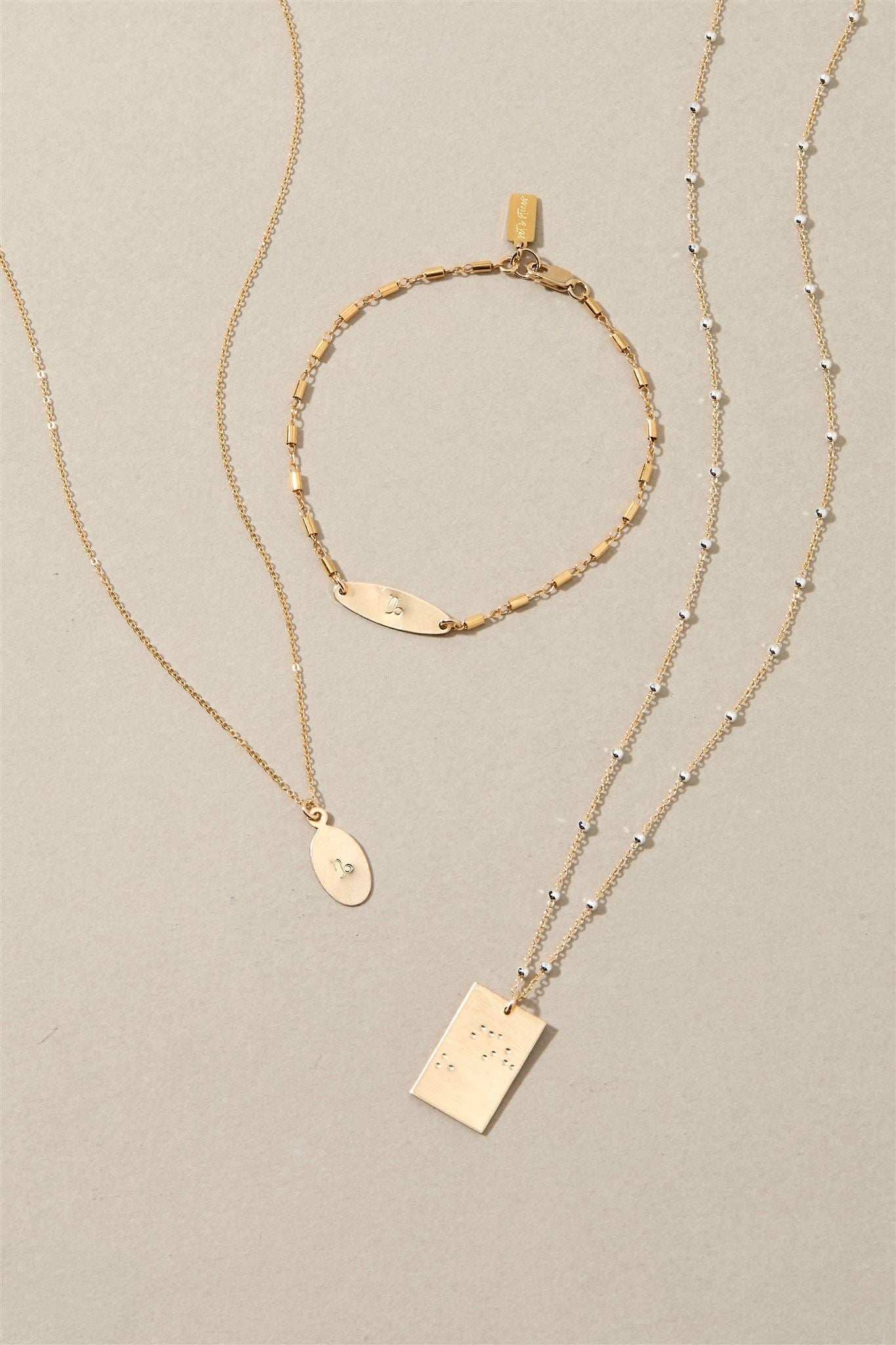 Zodiac Sign 14k Gold Filled Bracelet