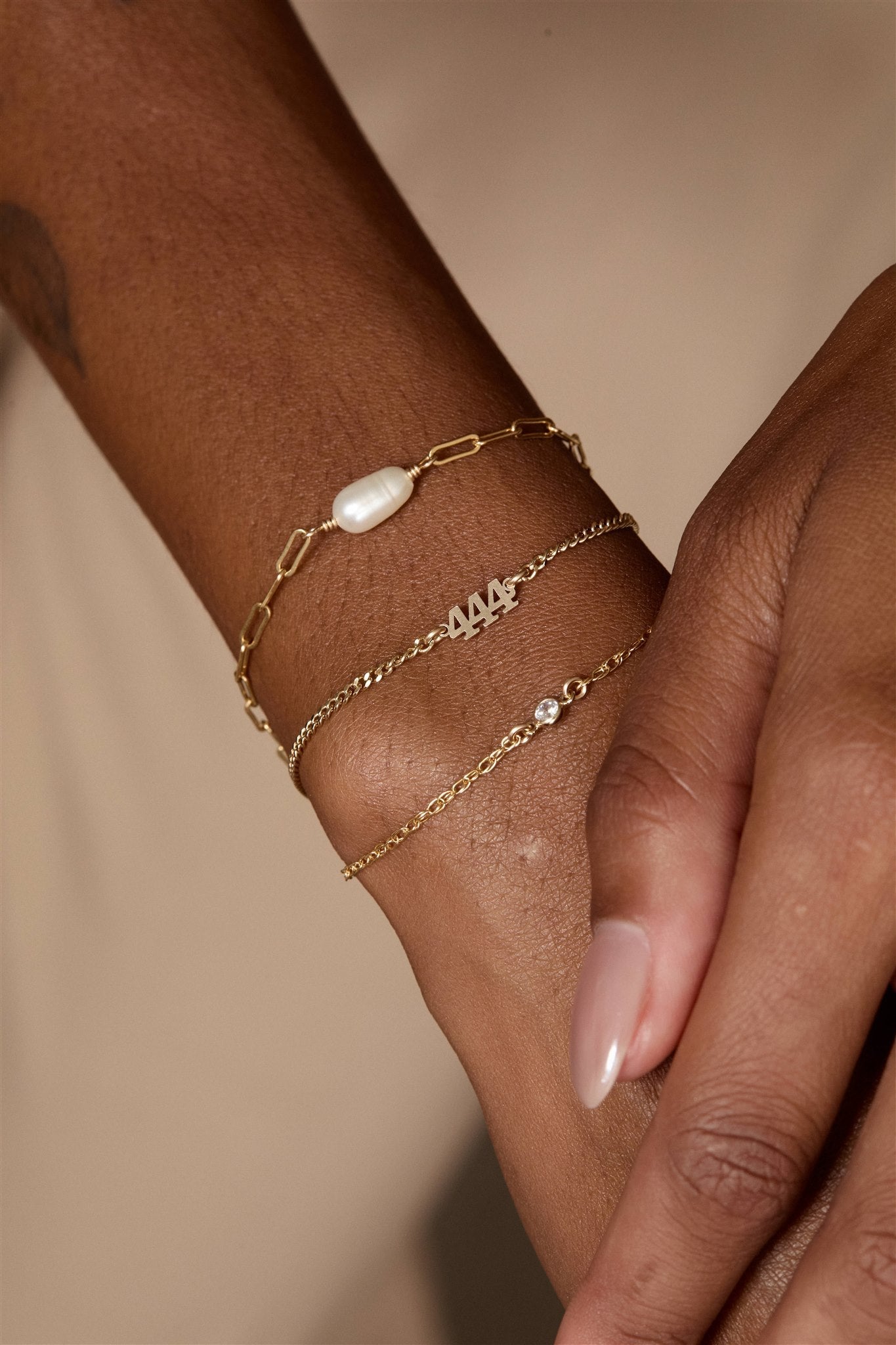 Angel Numbers 14k Gold Filled Connector Bracelet