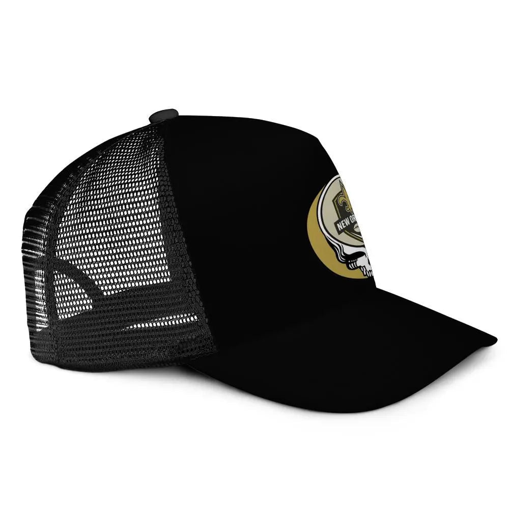 New Orleans Football Edition Stealie Trucker Cap DTF-Printed The Gridiron Collection
