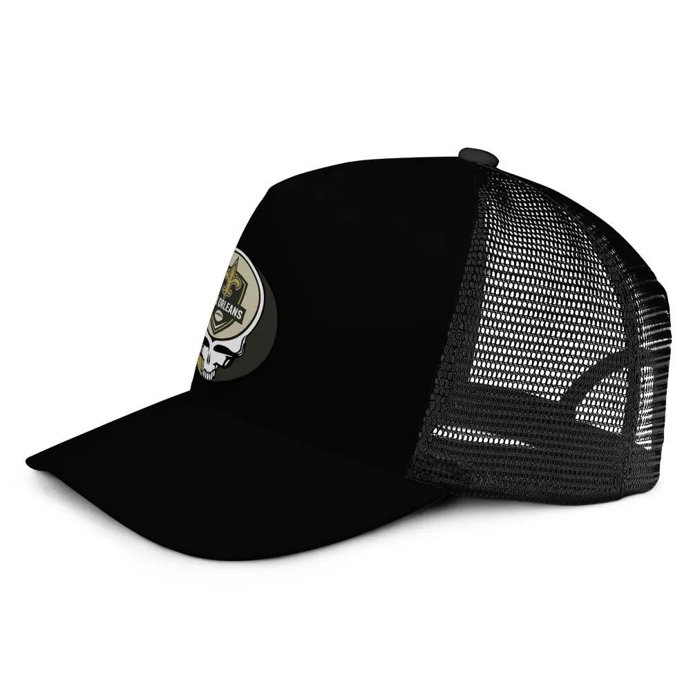 New Orleans Football Edition Stealie Trucker Cap DTF-Printed The Gridiron Collection