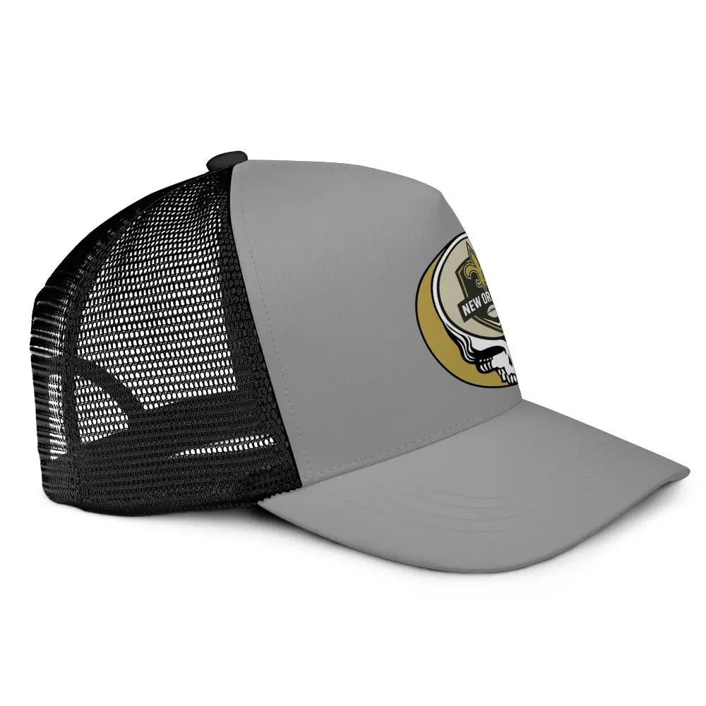 New Orleans Football Edition Stealie Trucker Cap DTF-Printed The Gridiron Collection