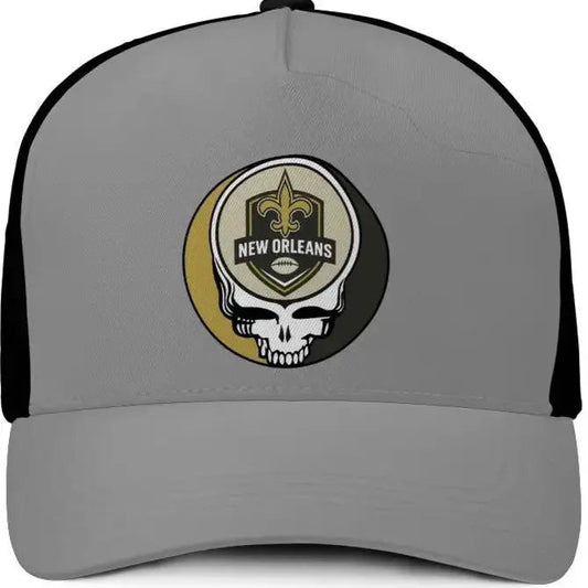 New Orleans Football Edition Stealie Trucker Cap DTF-Printed The Gridiron Collection