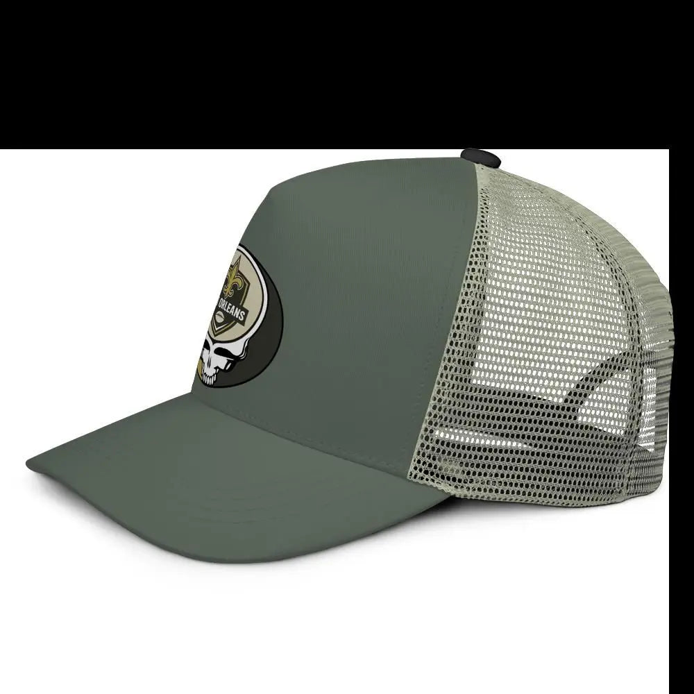 New Orleans Football Edition Stealie Trucker Cap DTF-Printed The Gridiron Collection