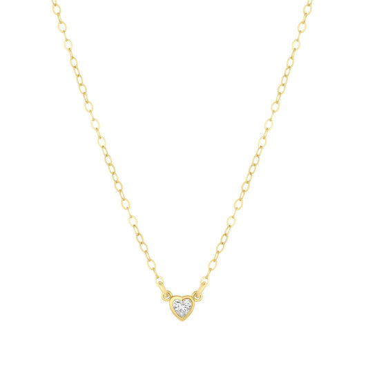 Gold Filled 14k Heart Necklace Sarah