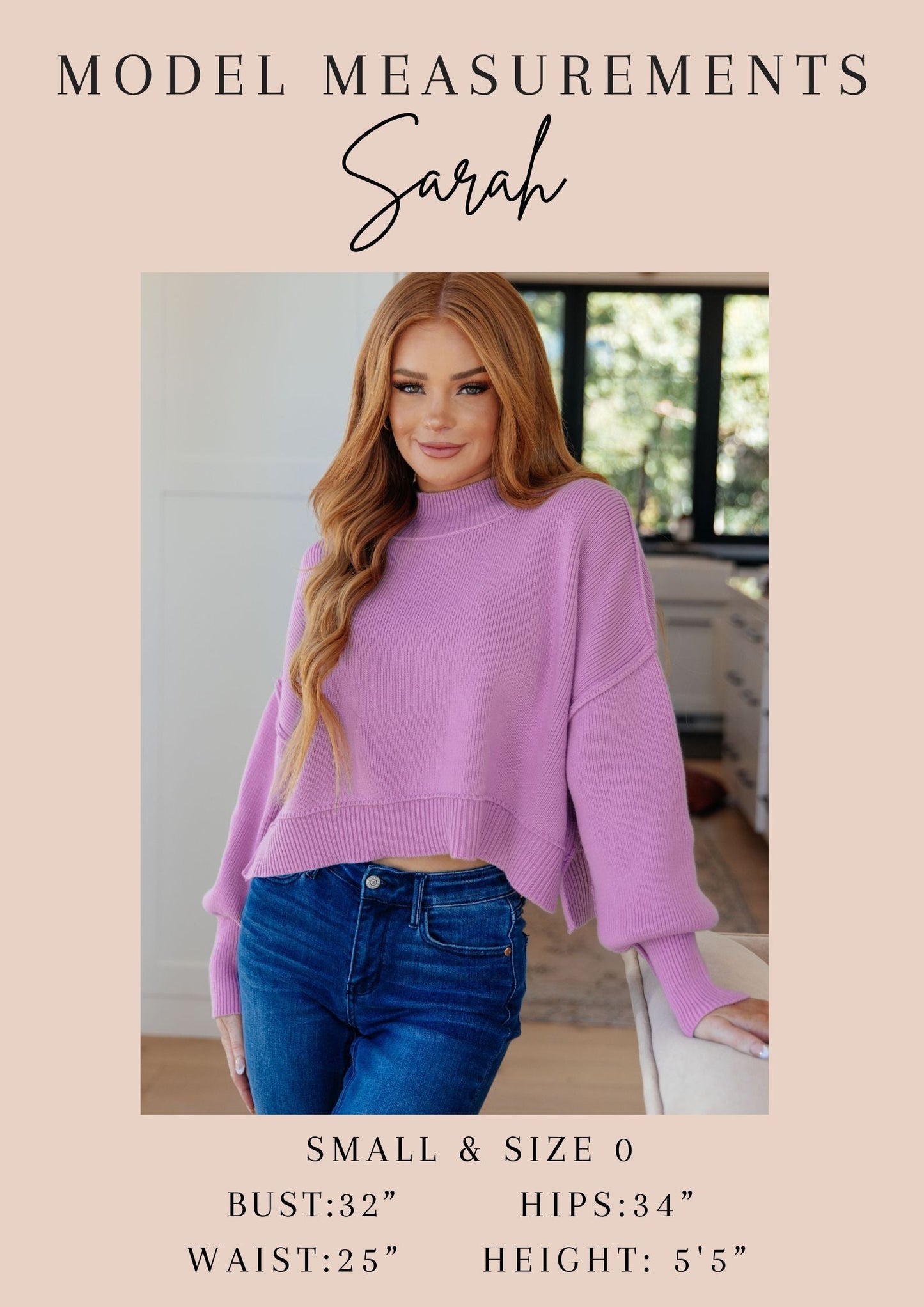 Beyond the Basics Violet Pullover Sweatshirt