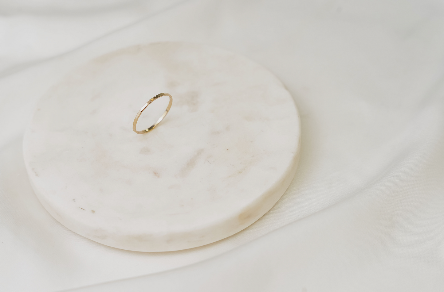 Gold Filled Hammered Ring The First Layer Cass Ring