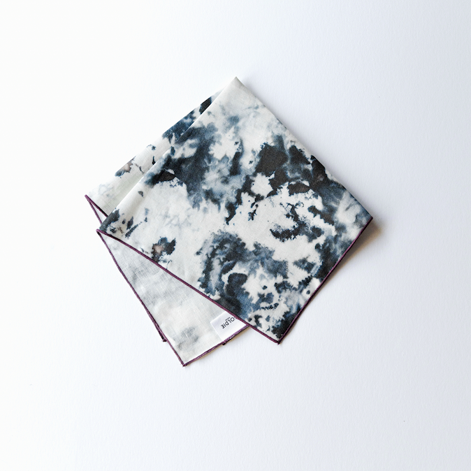 Grey Marble Linen Napkin 18x18 Inch