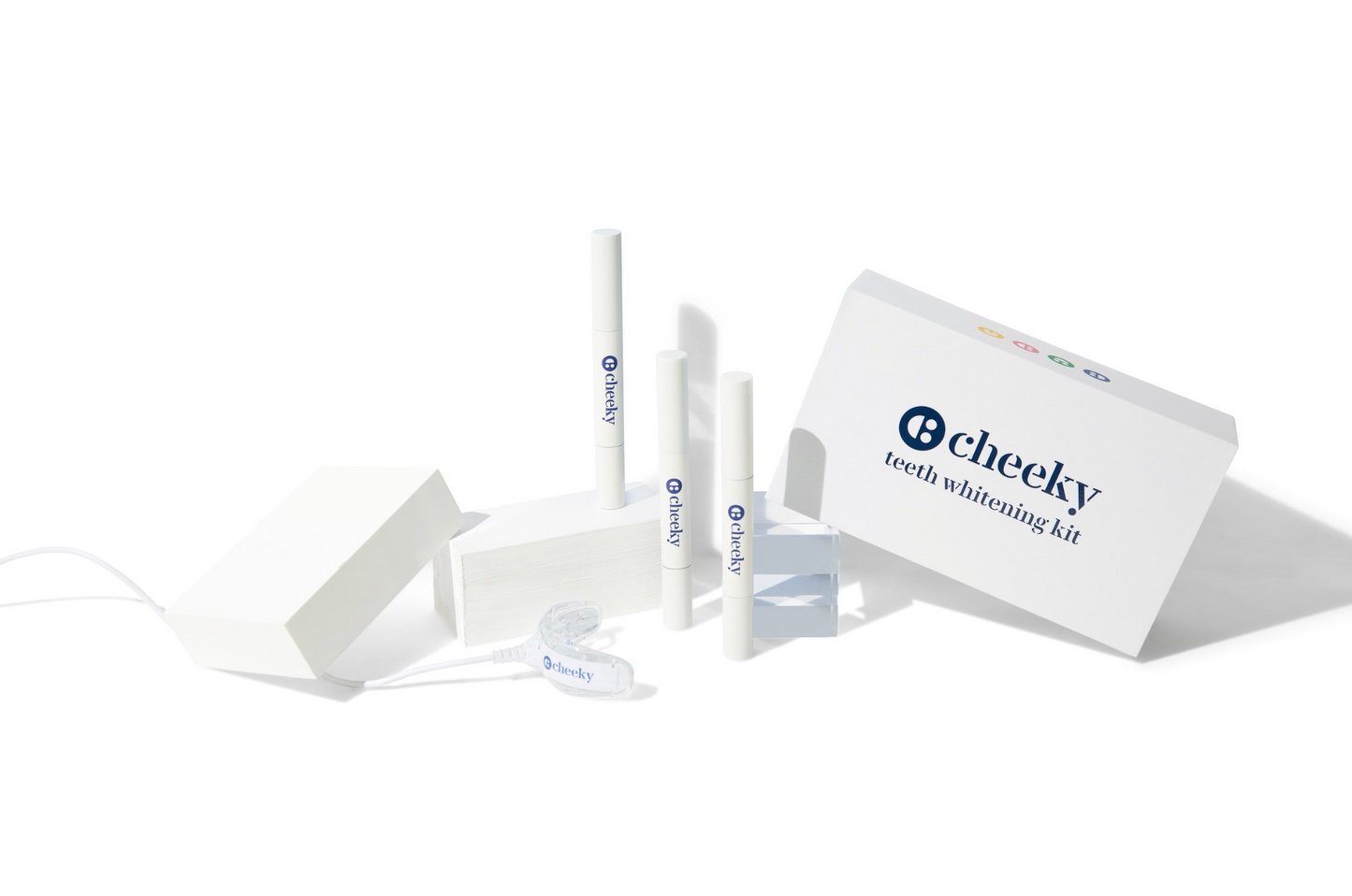 Whitening Kit Enamel-safe LED Mouthpiece Teeth Whitening Cheeky