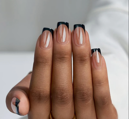 Braveheart Short Square Press On Nails Nail Pop Studio