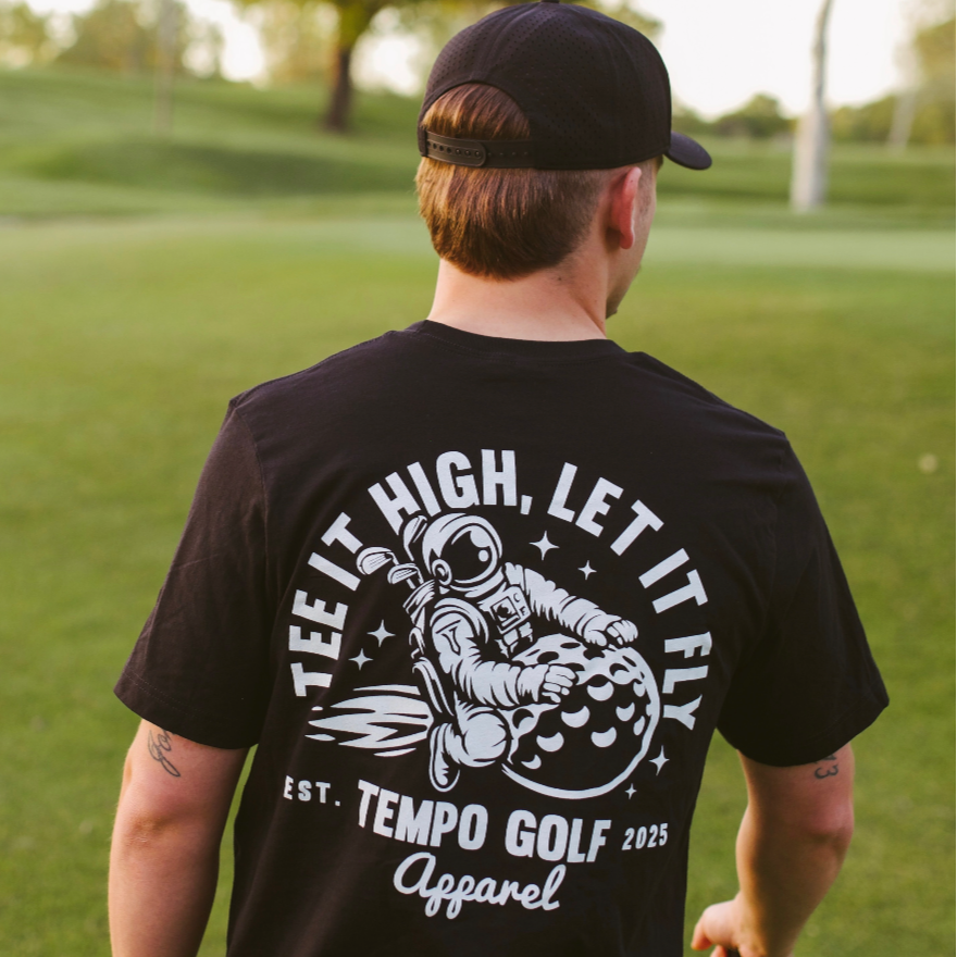 Graphic Tee Comfortable Tee It High Tempo Golf Apparel