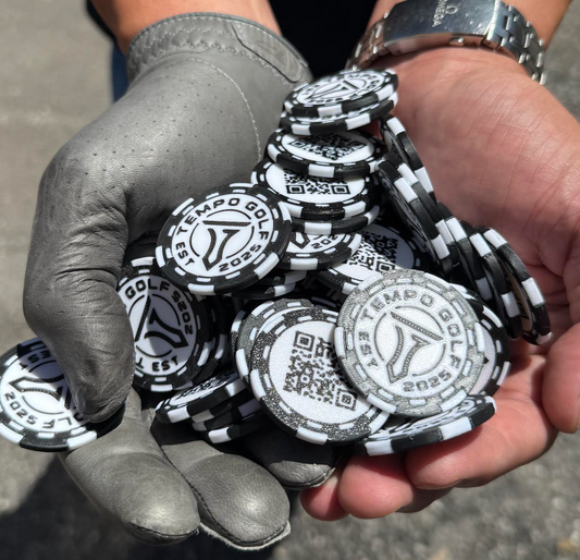 Tempo Golf Durable Poker Chips Golf Game Accessories Tempo Golf