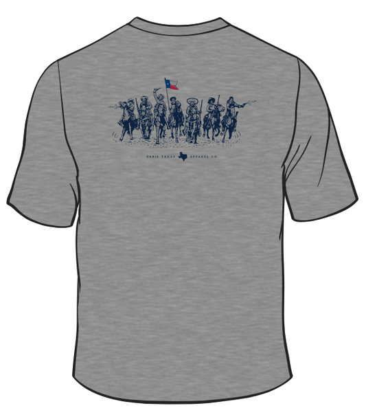 Texas Charge Grey Pocket T-Shirt Texas Apparel Co