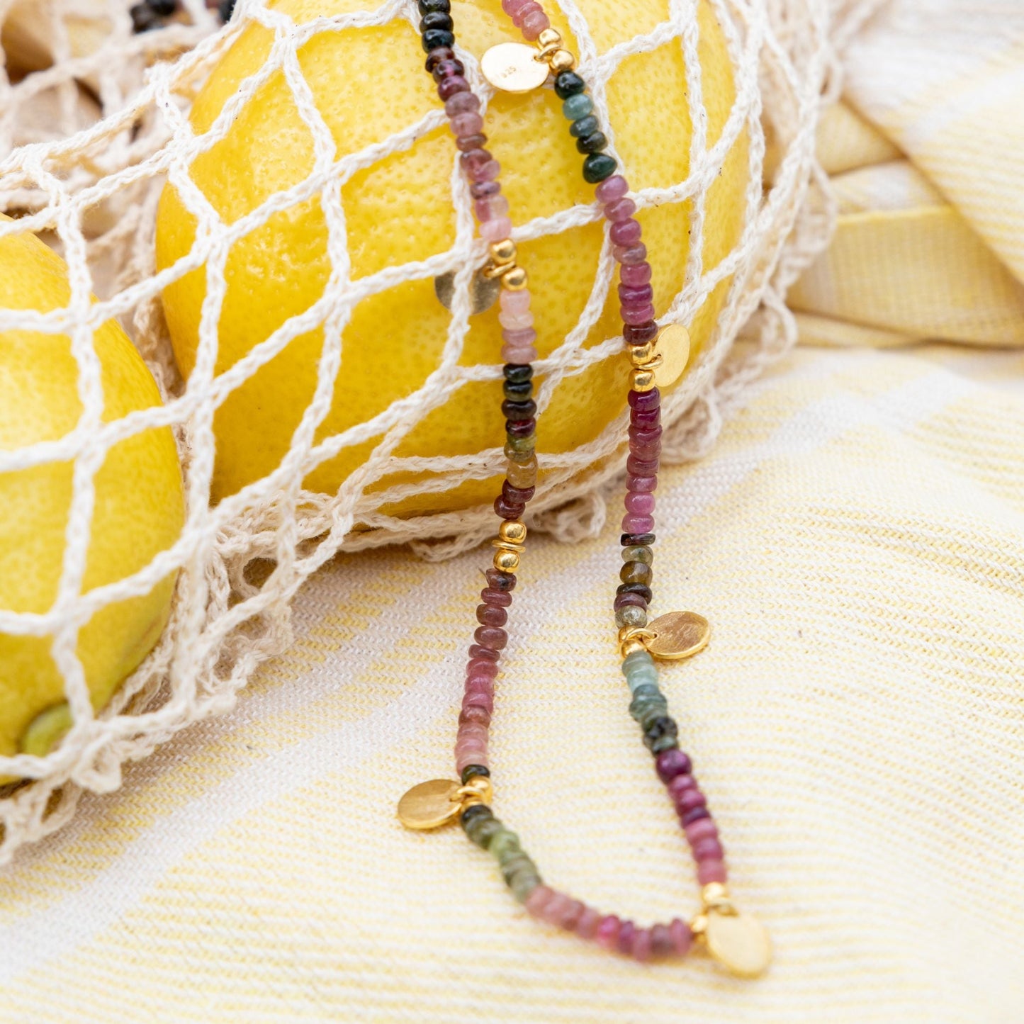 Sea Glass Medallion Necklace