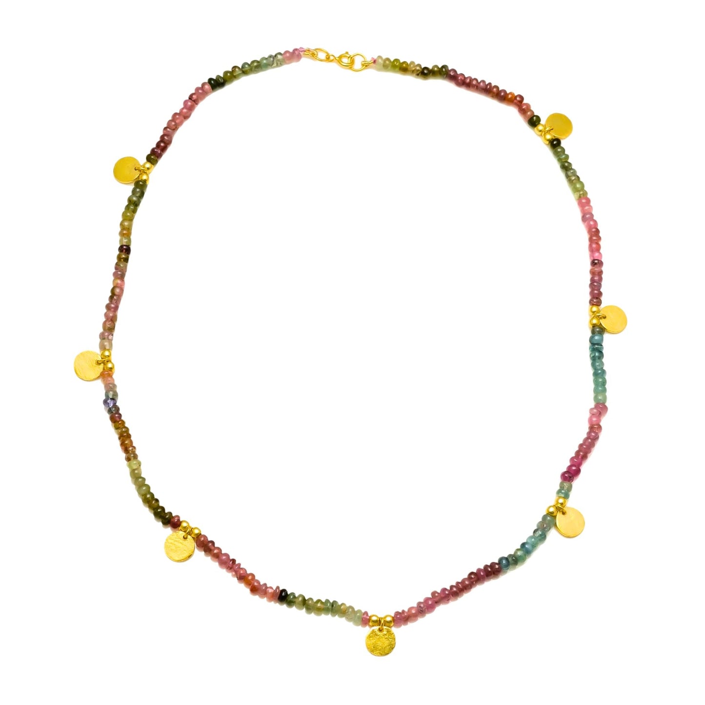 Sea Glass Medallion Necklace