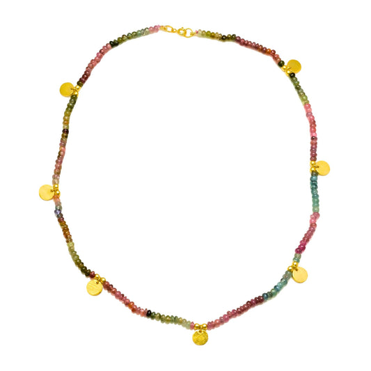 Sea Glass Medallion Necklace