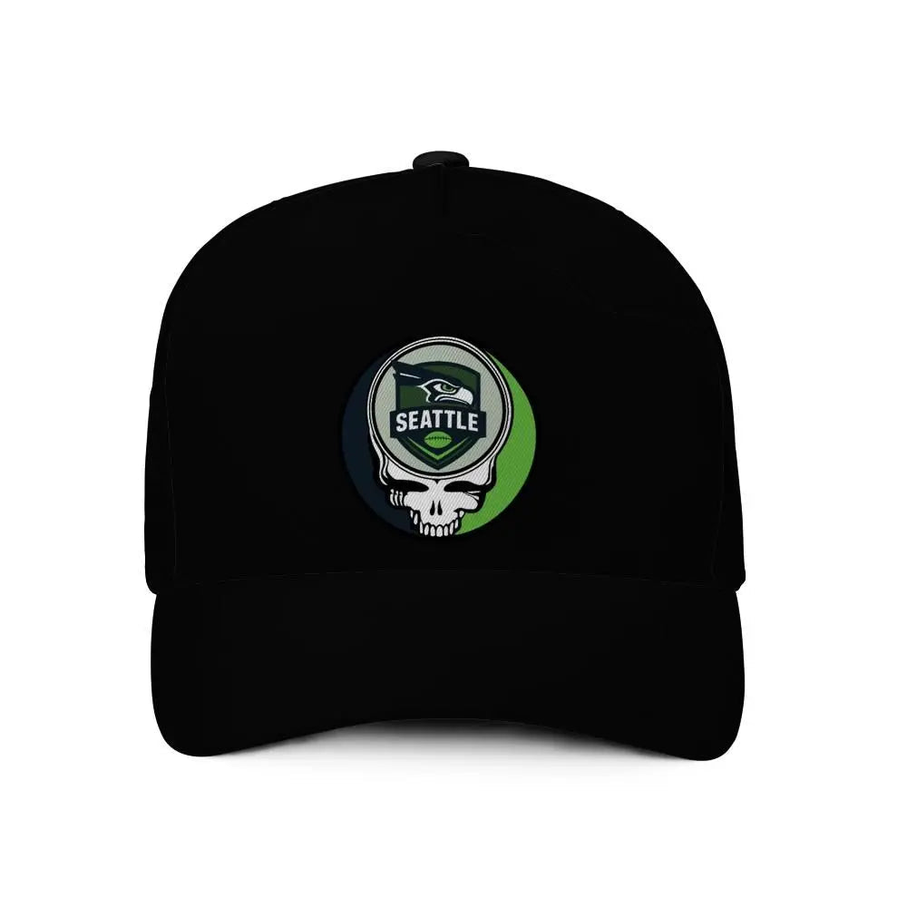 Seattle Football Edition Stealie Trucker Cap DTF-Printed The Gridiron Collection