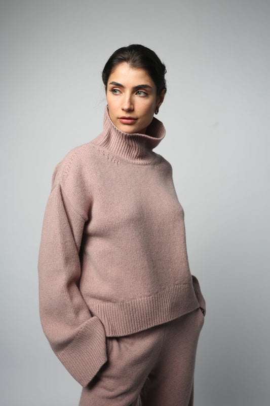 Cashmere Pullover Dropped Shoulder Sweater CIO Iconoclast Studio