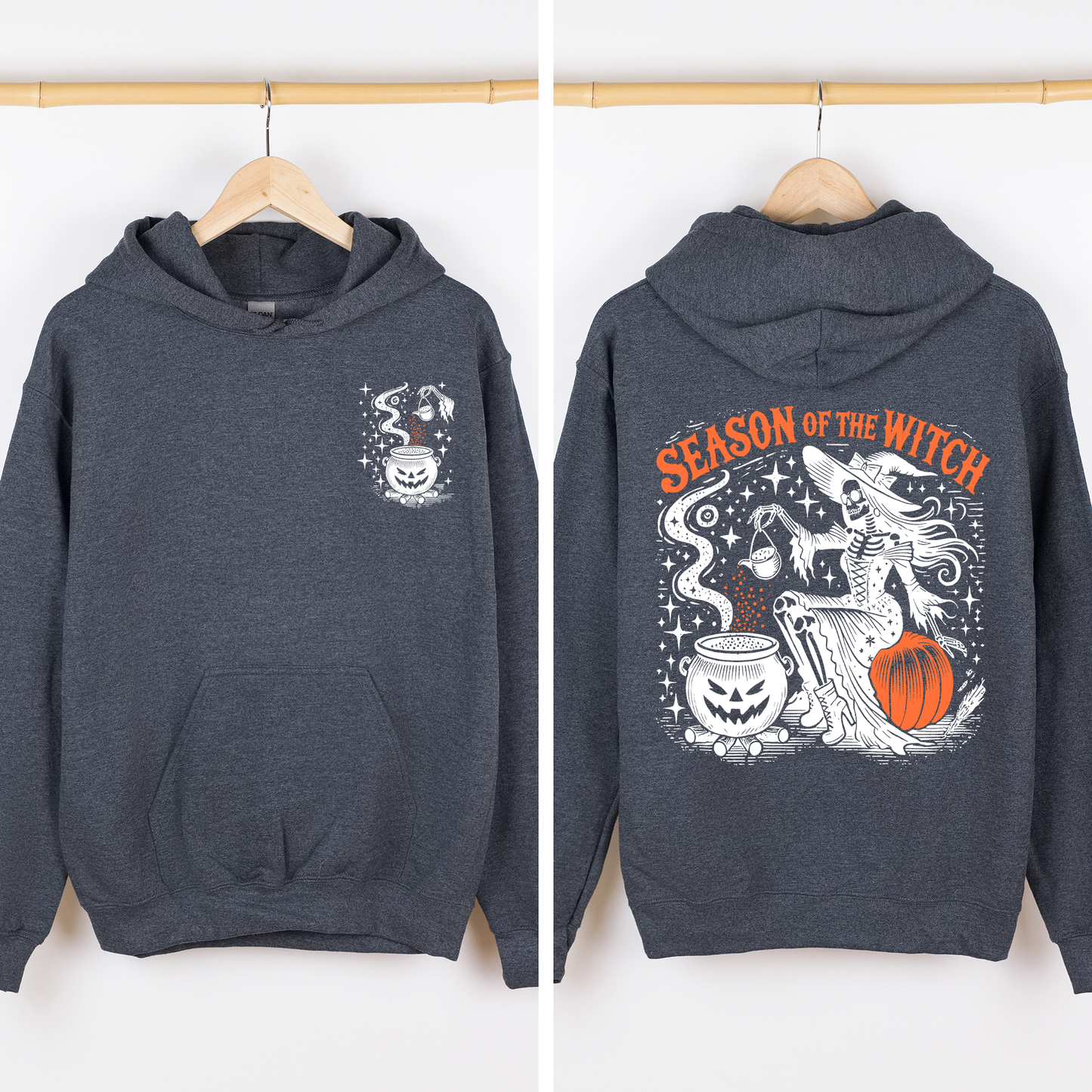 Season of the Witch Spooky Graphic Hoodie Hooded Sweatshirt