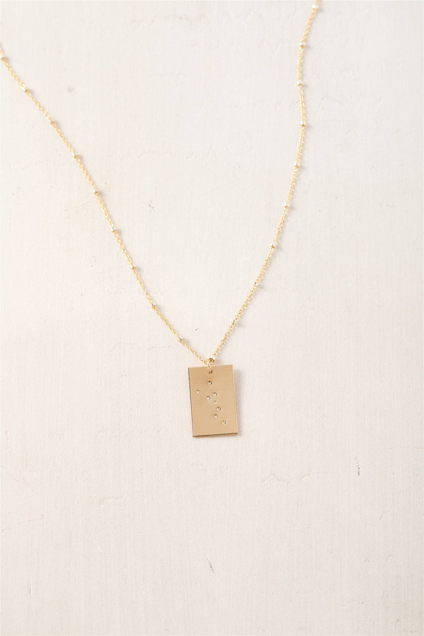 Zodiac Constellation Gold Filled Necklace 14k Gold Filled Chain
