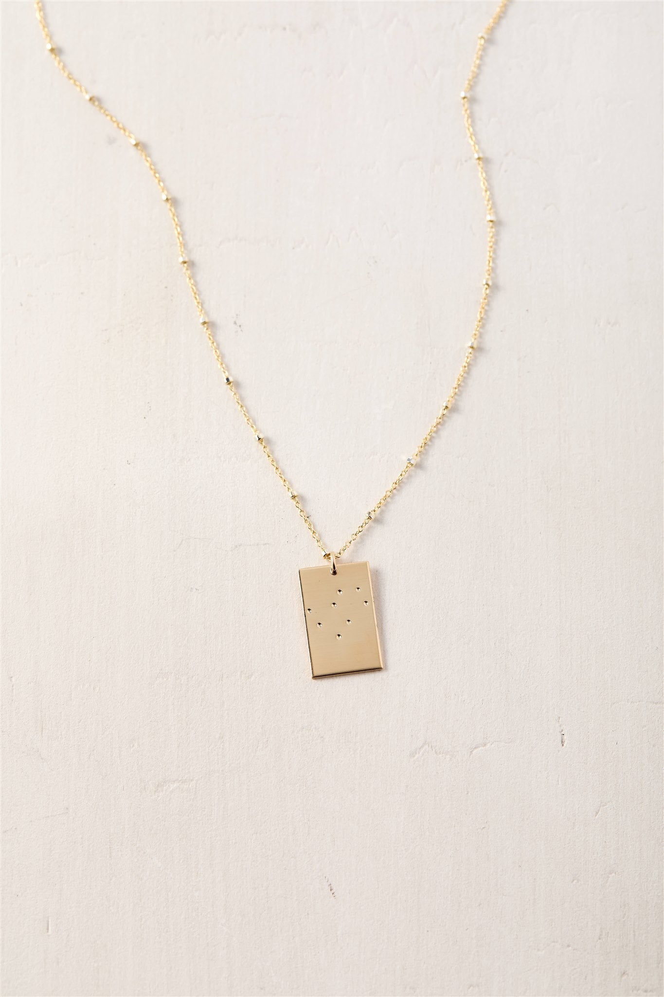Zodiac Constellation Gold Filled Necklace 14k Gold Filled Chain