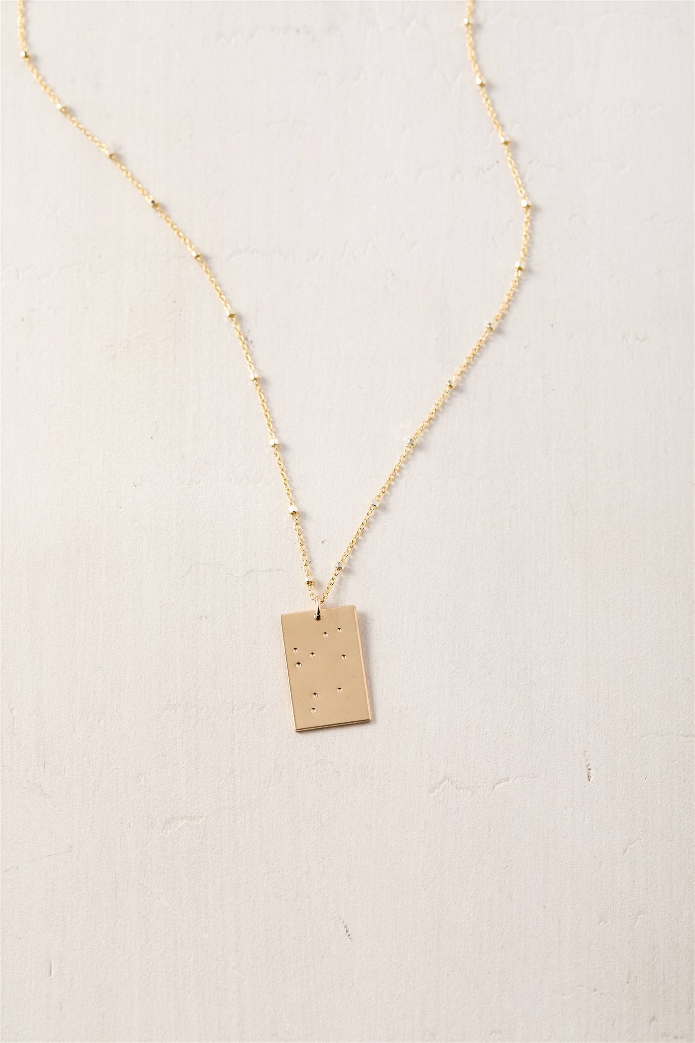 Zodiac Constellation Gold Filled Necklace 14k Gold Filled Chain