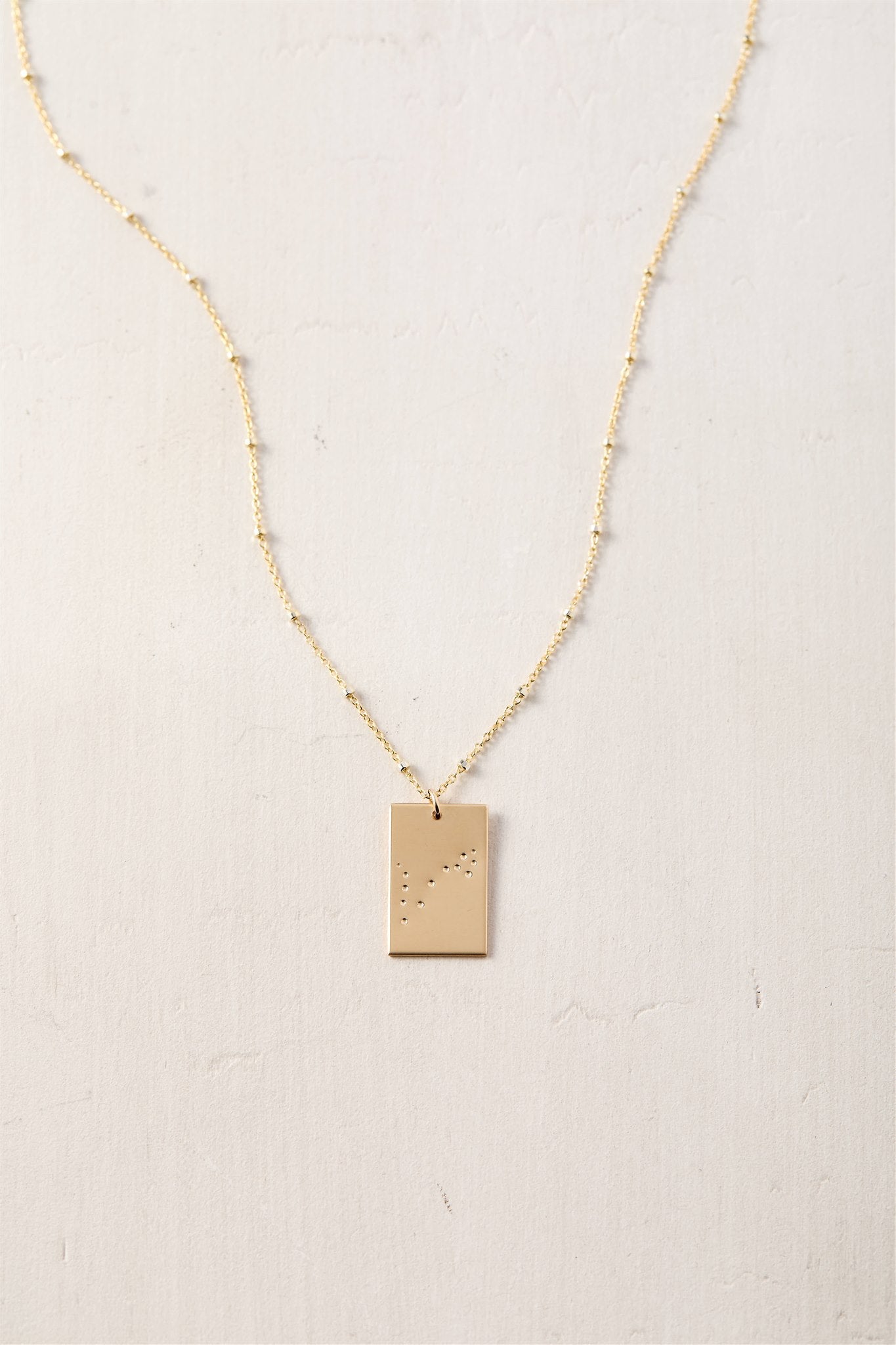 Zodiac Constellation Gold Filled Necklace 14k Gold Filled Chain