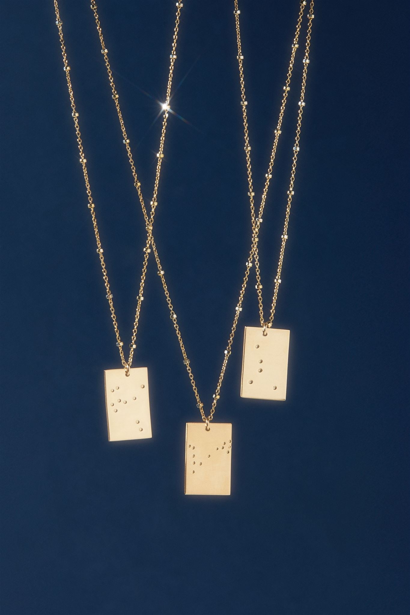 Zodiac Constellation Gold Filled Necklace 14k Gold Filled Chain