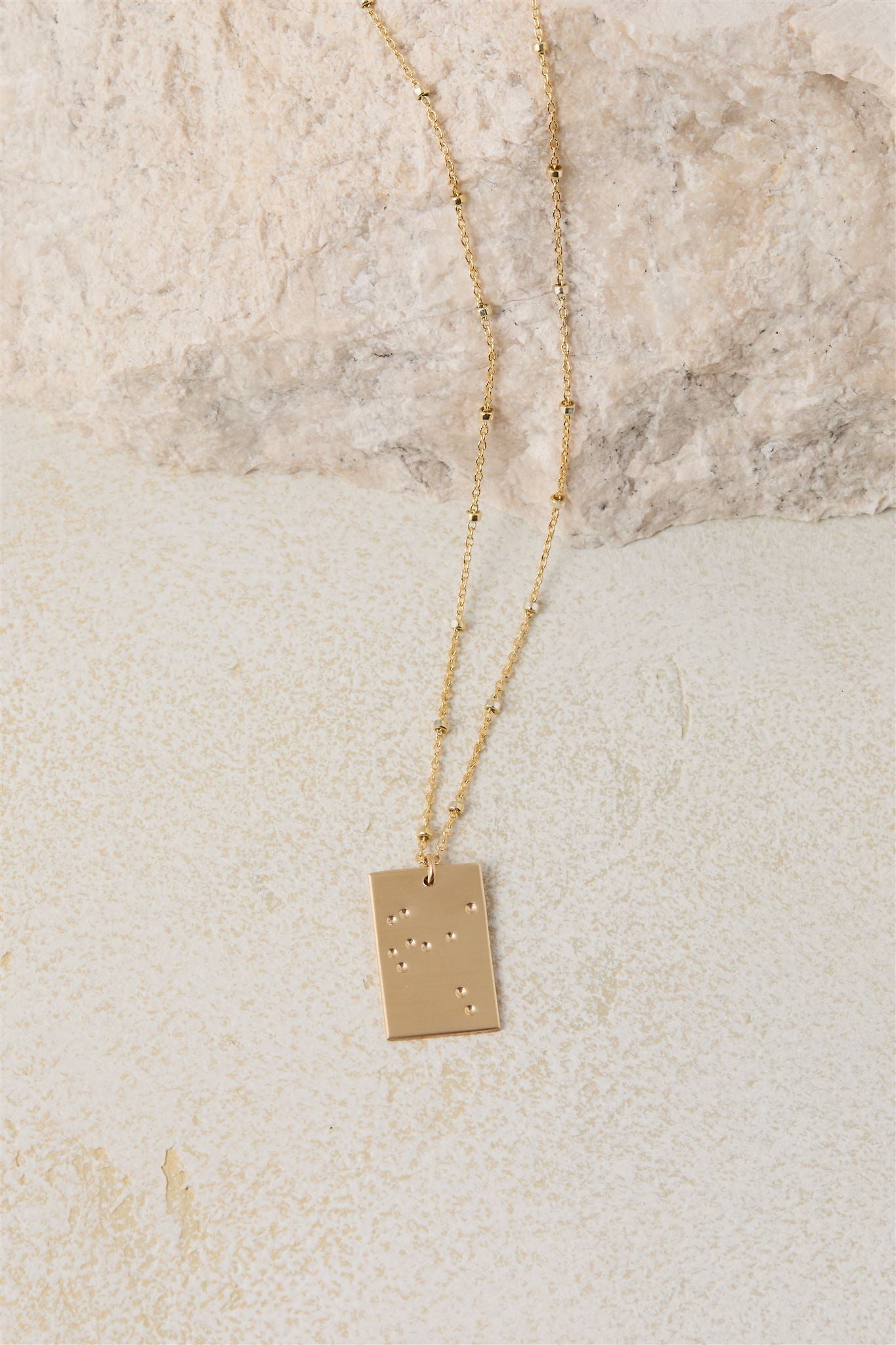 Zodiac Constellation Gold Filled Necklace 14k Gold Filled Chain