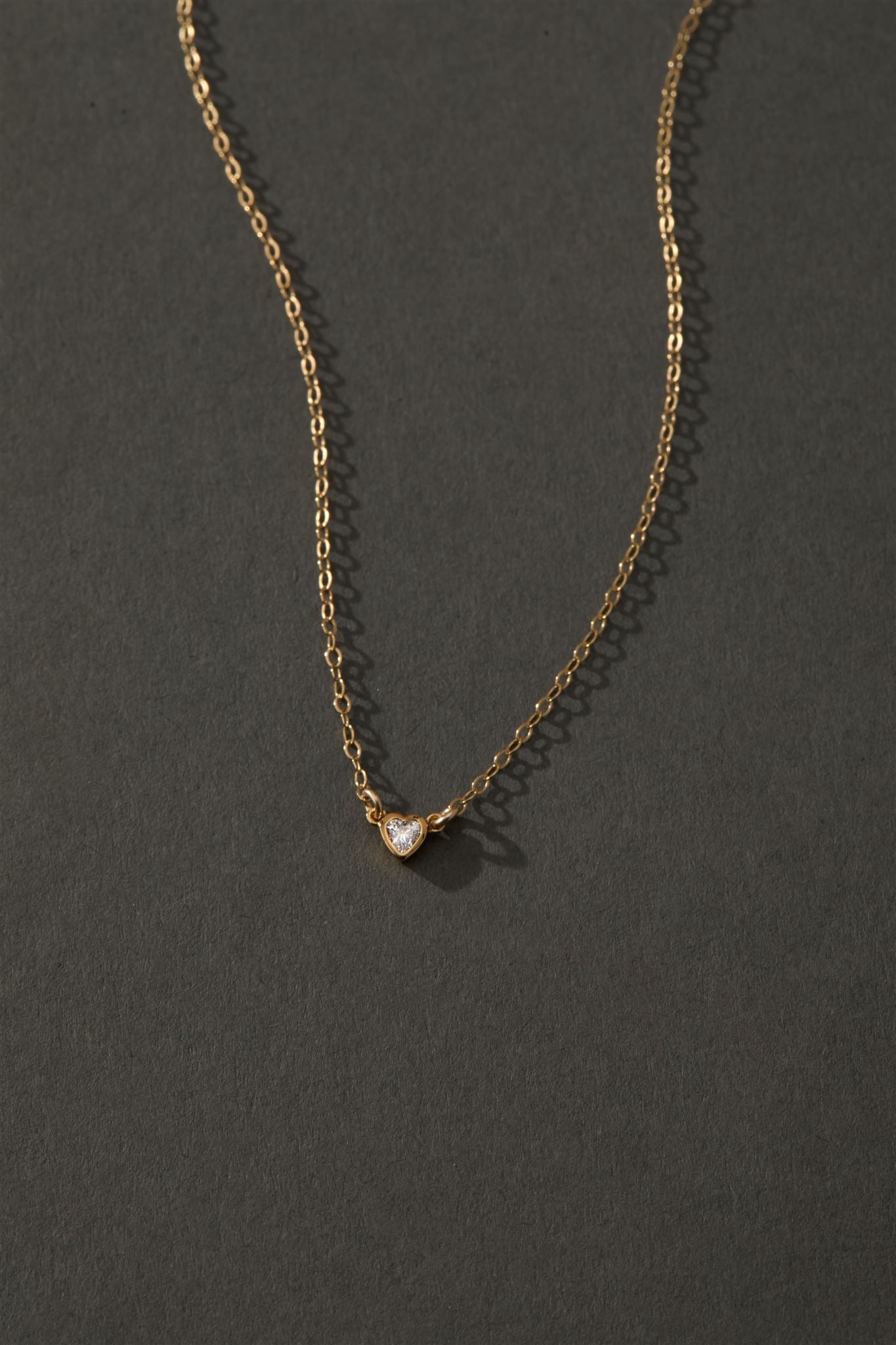 Gold Filled 14k Heart Necklace Sarah