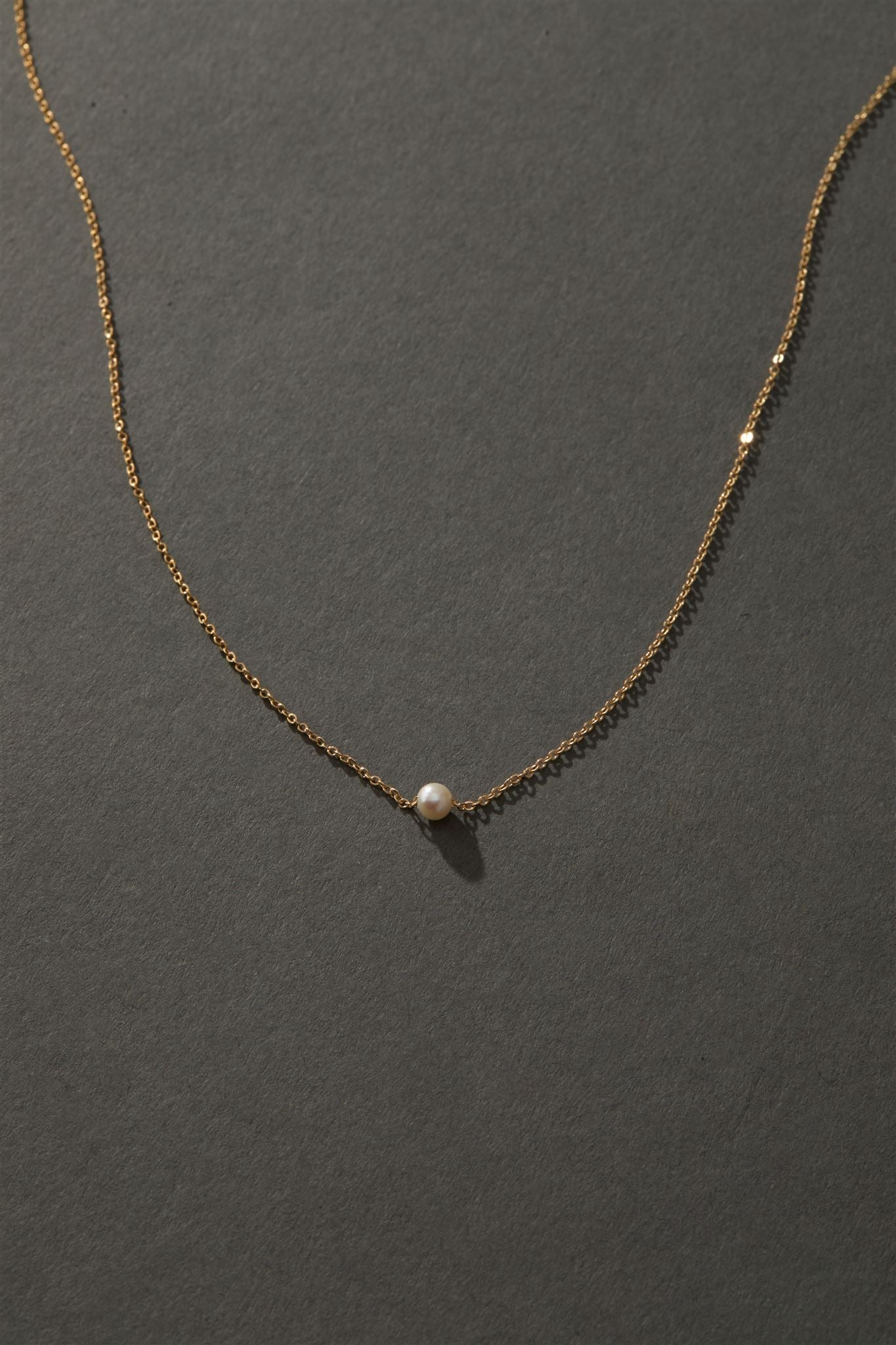 Claire Freshwater Pearl Necklace 14k Gold Filled Chain
