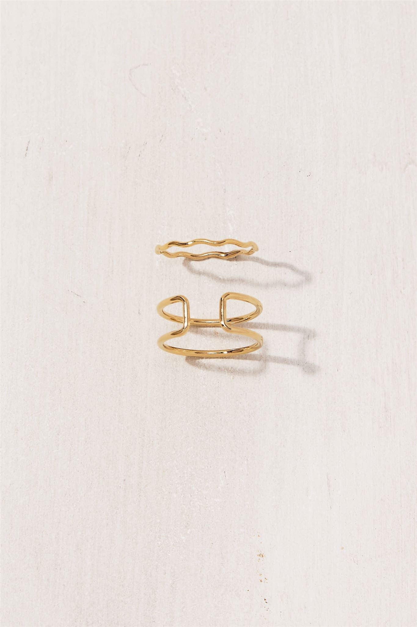 Indigo Adjustable 14k Gold Filled Open Ring The First Layer