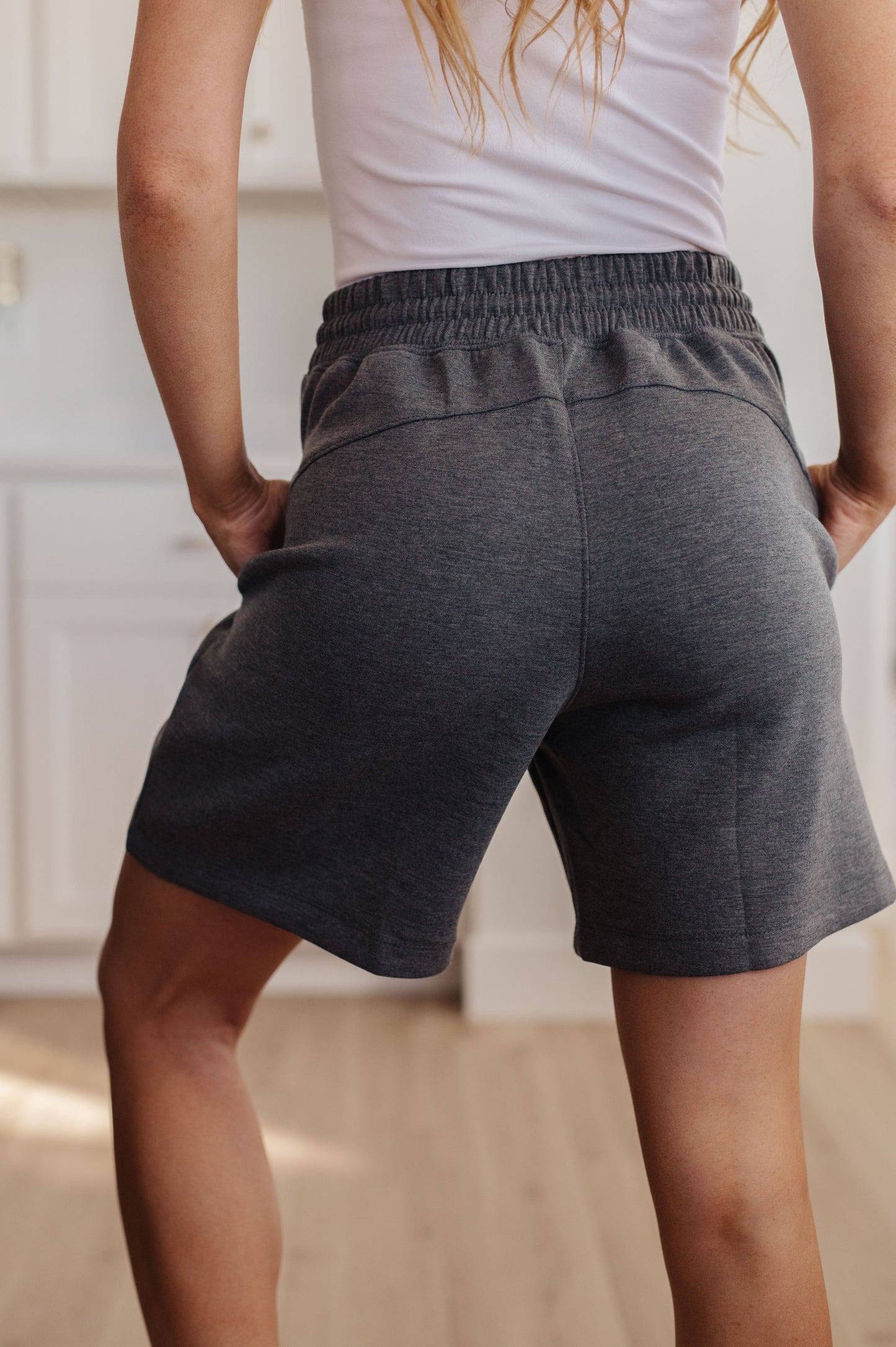 Micro Scuba High Rise Settle In Dad Shorts Sweet Rae's Boutique