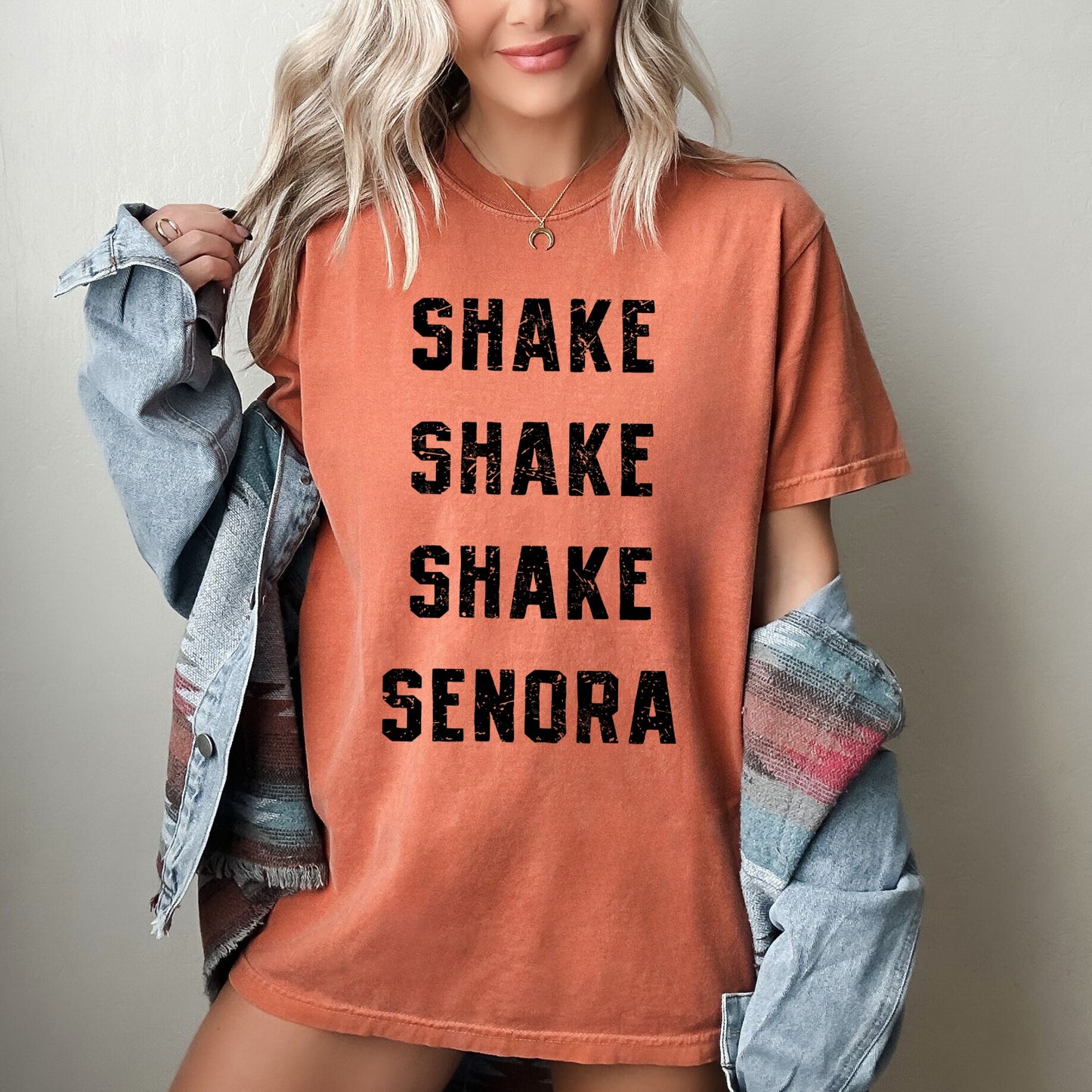 Shake Senora, Song, Jump In The Line, Belafonte, Halloween, Movie, Work Your Body, Beetle, Spooky, Skeleton, Witch Shirt Comfort Colors T-Shirt
