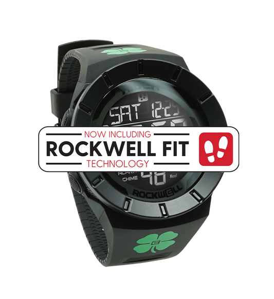 Coliseum Fit Shamrock Edition Phantom Black Digital Watch Rockwell