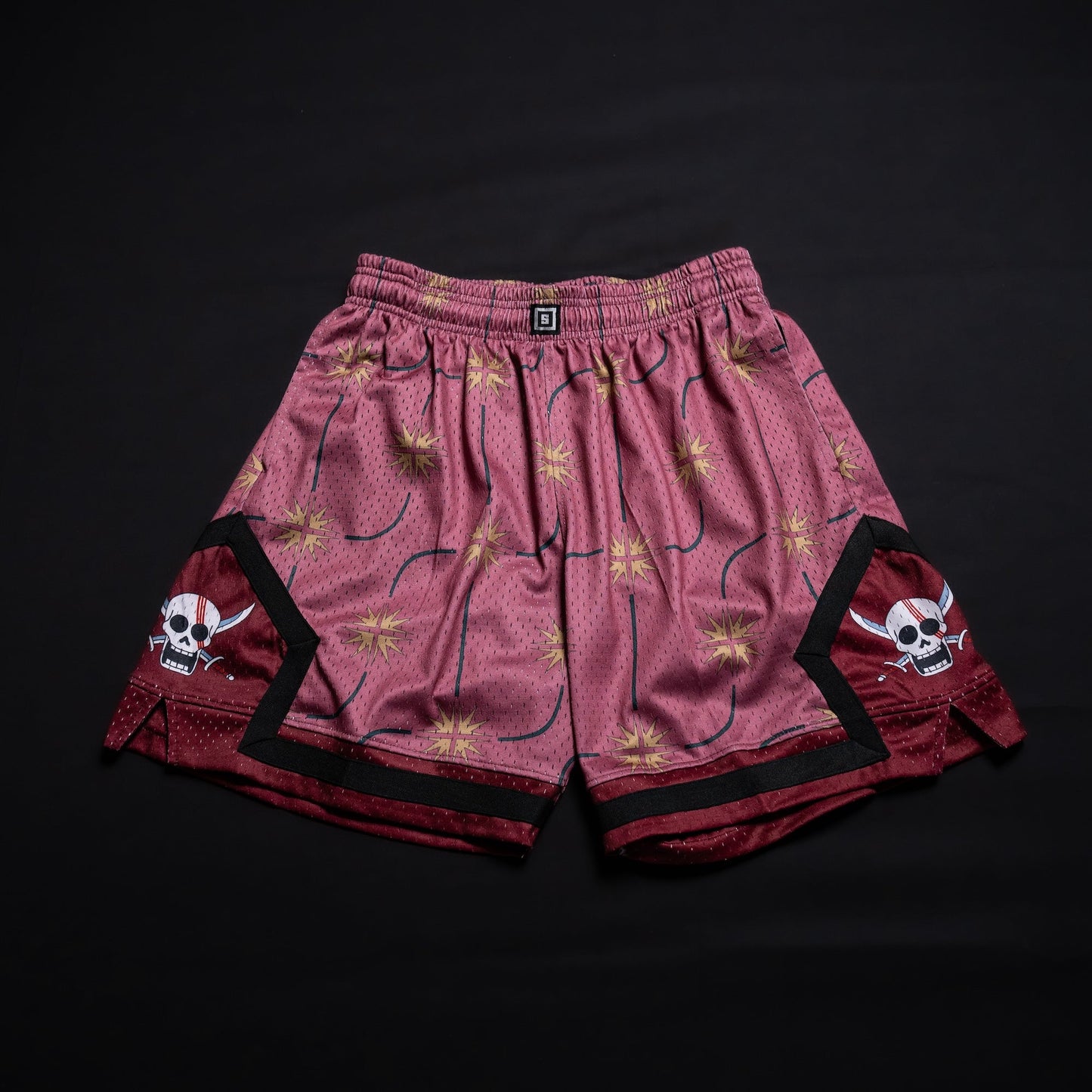 Anime Basketball Mesh Shorts Shanks Unisex