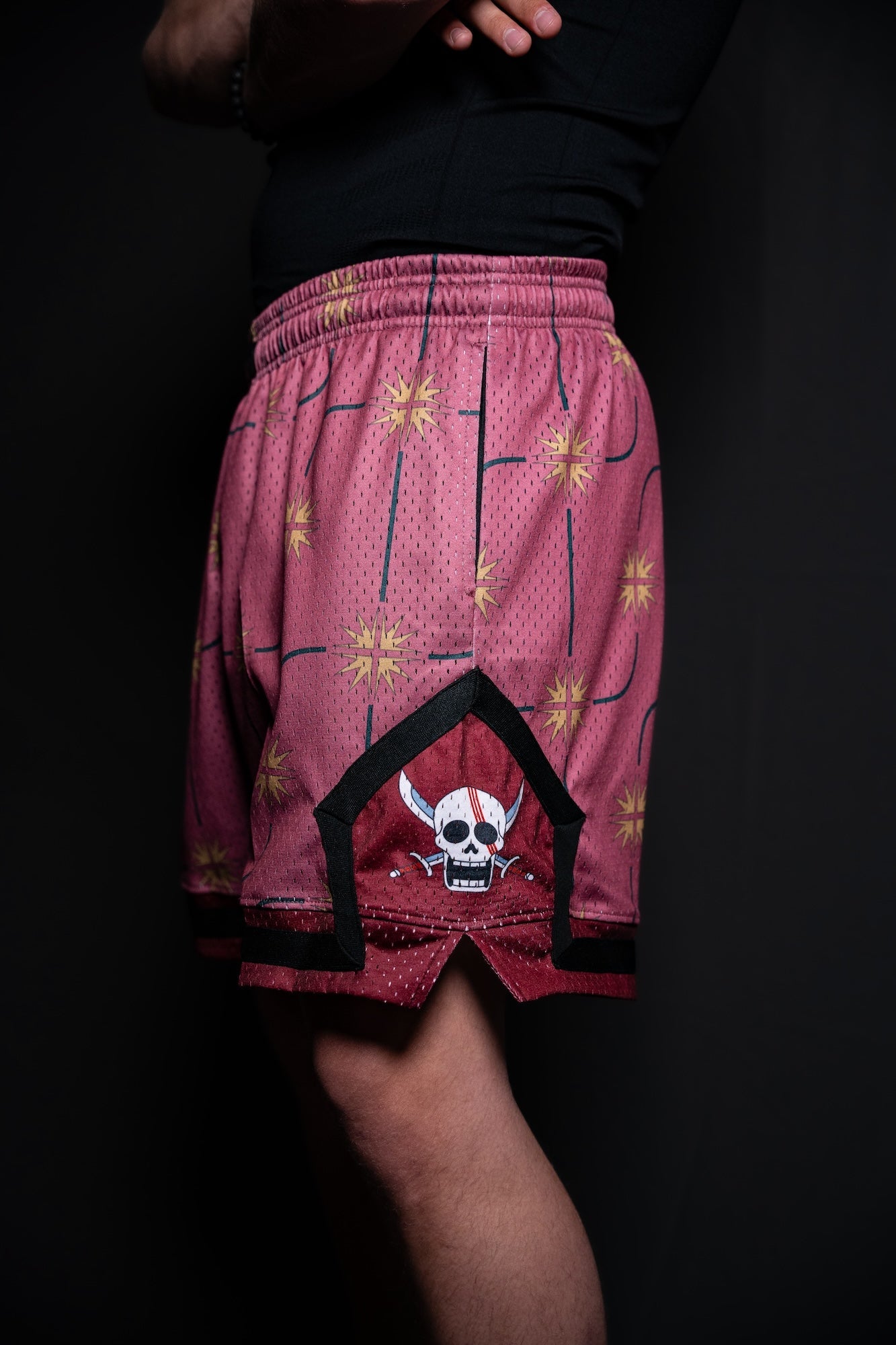 Anime Basketball Mesh Shorts Shanks Unisex