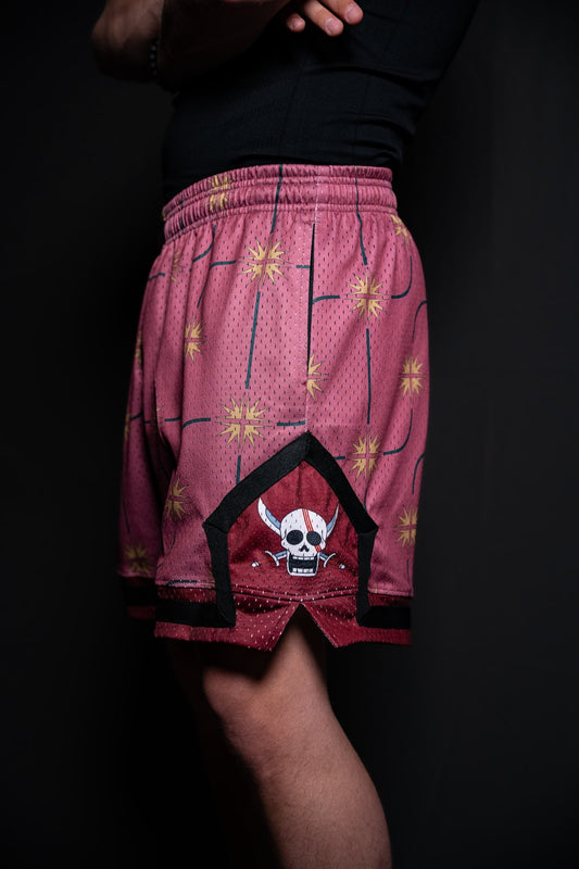 Anime Basketball Mesh Shorts Shanks Unisex