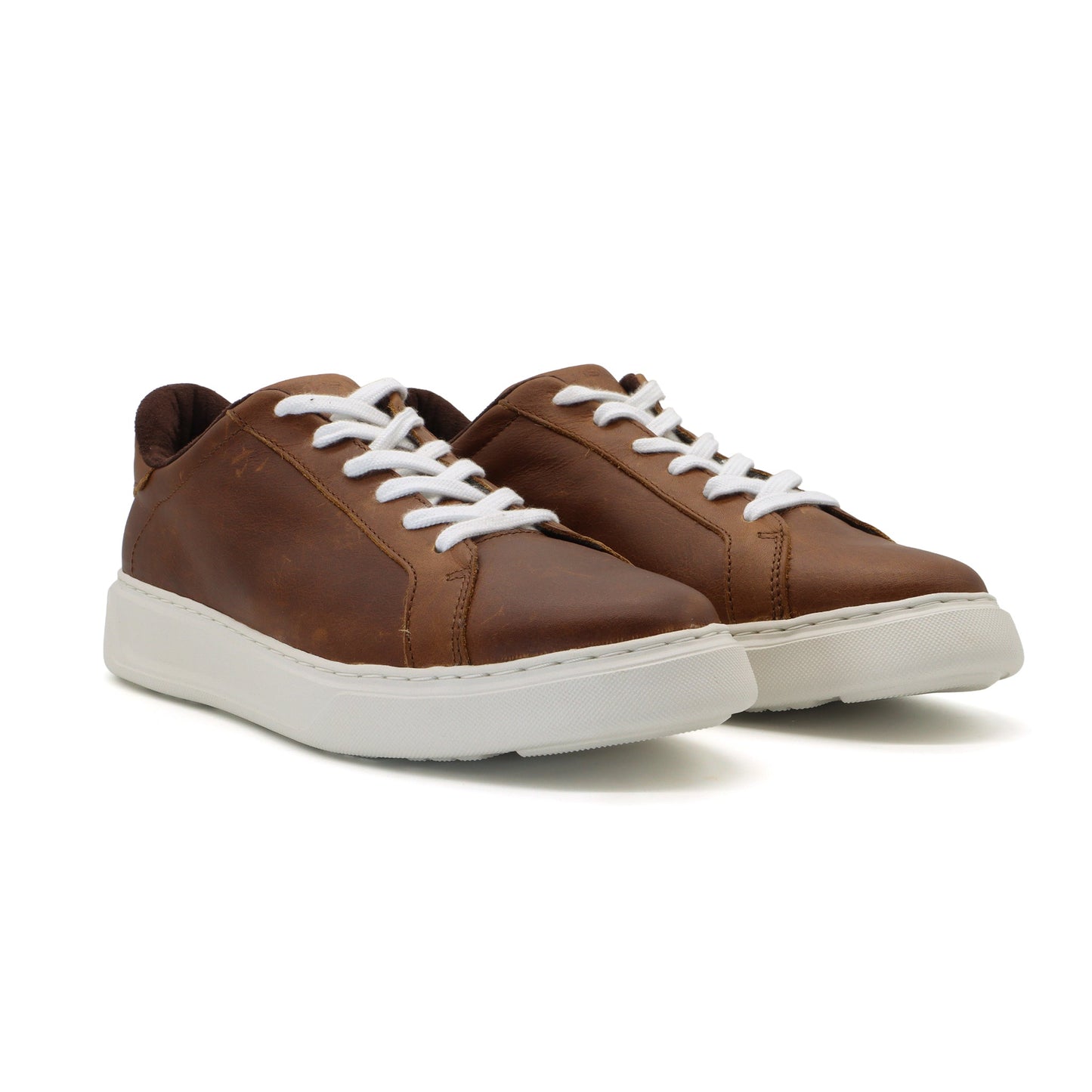 Brown Heritage Outrider Low-Top Men's Shoes BLKSWN